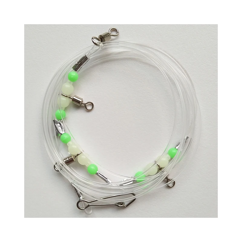 Lunker Pickerel Rig Bright Luminous Rock Fishing Sabiki Hairtail Bass