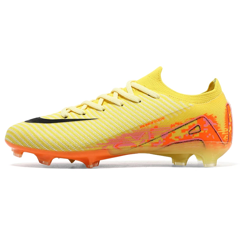 New Men FG Football Field Boots Professional Society Fast Soccer Shoes Original Comfortable Football Shoes Resistant Training