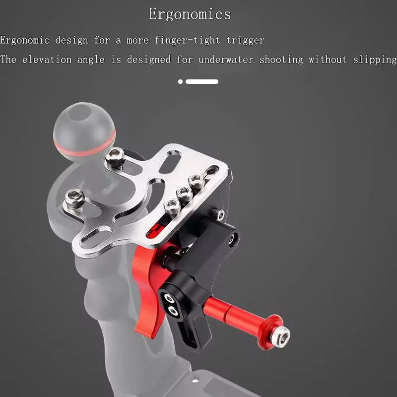 PyroGraphy Swimming/Diving Dedicated Camera Shutter Trigger Aviation-gradeAluminumAlloy Hard-coated Anodized Anti-wear&corrosion