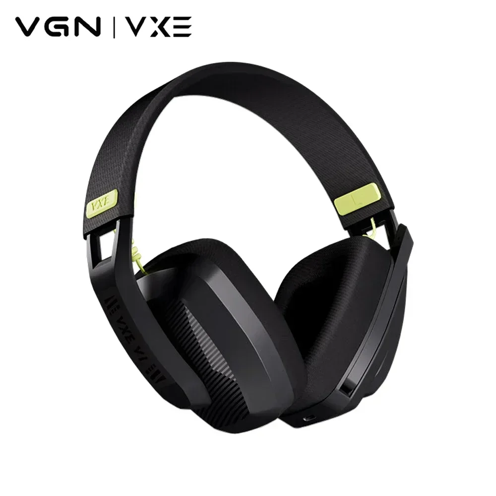 VGN VXE Siren V1FPS Gaming Headset Headset 2.4G Wireless Headset Dual-Mode Bluetooth  Low Latency Lightweight Gaming Accessory