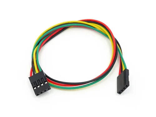 

1pcs 4 pin dual-female jumper wire - 300mm (5 PCs pack) female jumpers winder