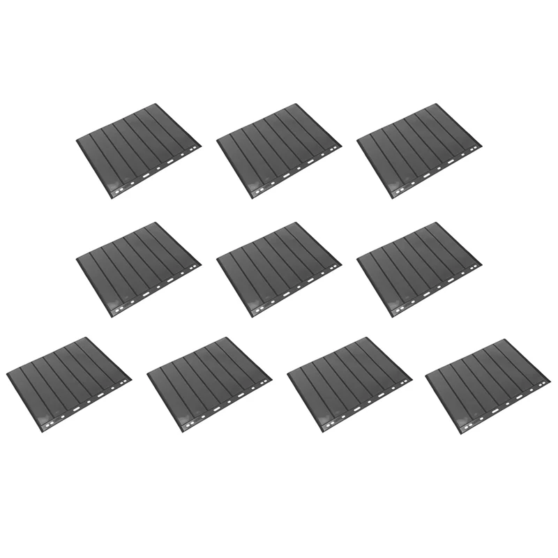 A19E-10PCS Stamp Grid Stamp Page Stamp Holders Of Stamp Album PVC Loose-Leaf Inners