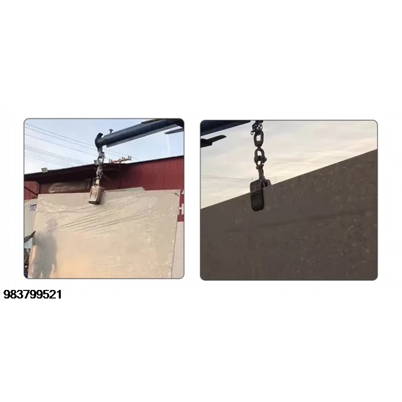

Good Price 1000kg HT-001 Stone Slab Lifter with White/Black Rubber Lined Grip 15mm-60mm Range for Granite Marble Slate Li