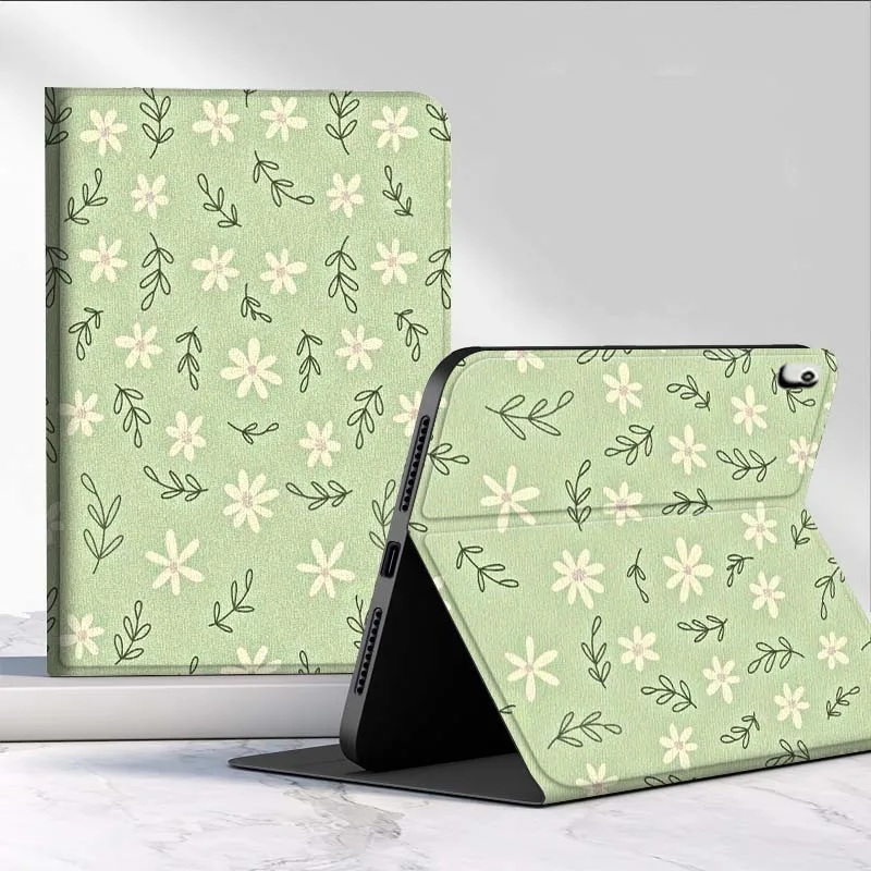 Daisies yellow For Samsung Galaxy Tab S11 S10 S9 S8 A8 A9 A11 10.9 8.7 10.1 Plus Tablet Case