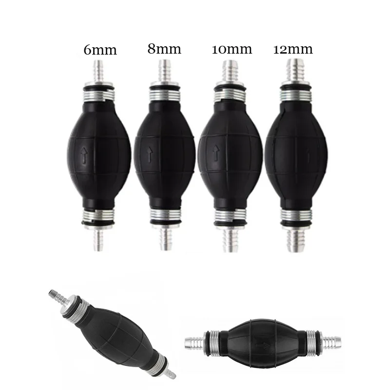 1PC Quality Universal Fuel Pump Rubber Manual Liquid oil Transfer Pump Petrol Diesel Hand Primer Bulb for Car Marine Outboard