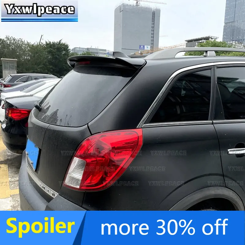 

For Opel Antara Spoiler 2008 09 10 11 12 13 2014 ABS Plastic Unpainted Primer Trunk Wing Rear Roof Spoiler Car Accessories