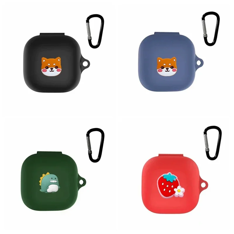 Cho Loa JBL W300TWS Ốp Lưng Hoạt Hình Chó Con Vật Ngộ Nghĩnh Dễ Thương Hoa Ốp Tai Nghe Nhét Tai Chống Trơn Trượt Bảo Vệ Dành Cho Loa Jbl 300 ốp Lưng