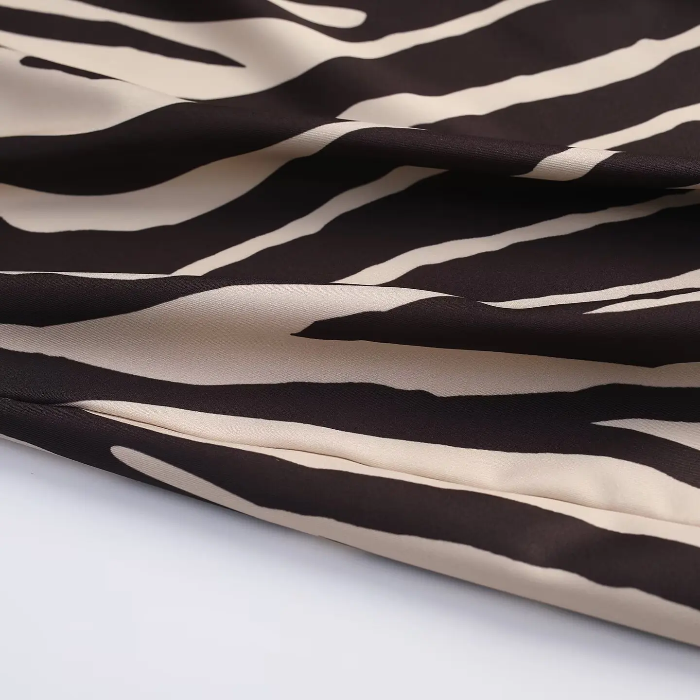 KONDALA Damen Vintage Zebra-Print Midi-Rock Street-Style Schicker Schlitzrock 2026 Frühherbst/Herbst Trendiger Eleganter Damen Y2K Rock – Detail 9