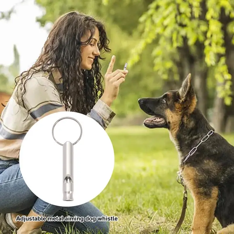 Dog Training Whistle For Recall Adjustable High Frequency Dog Whistle Dog Recall Whistle Lightweight Stop Bark Control Dog