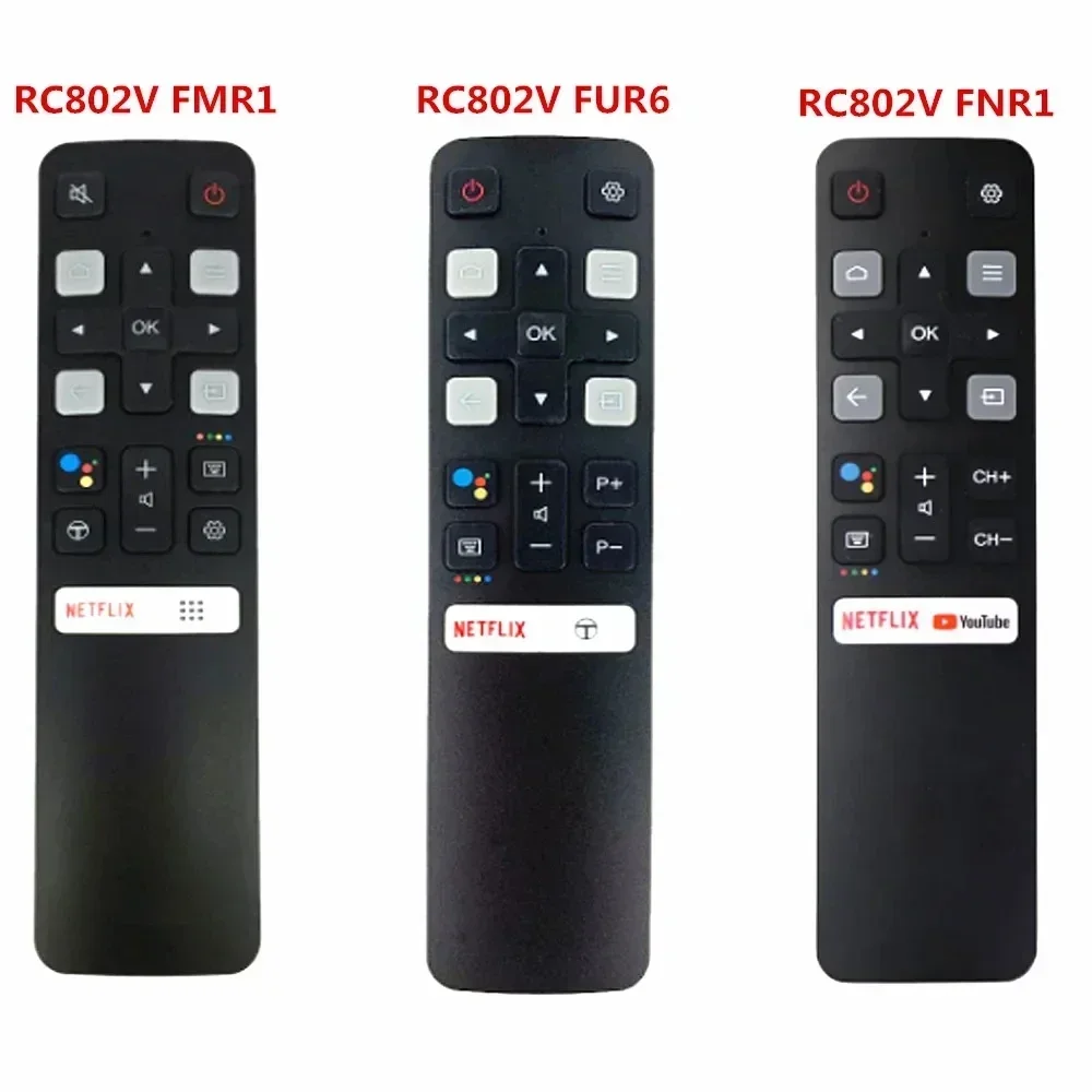 YP Remote Control  for TCL Android 4K TV RC802V FMR1 RC802V FUR6 RC802V FNR1Smart Control New Smart Home TCL Infrared