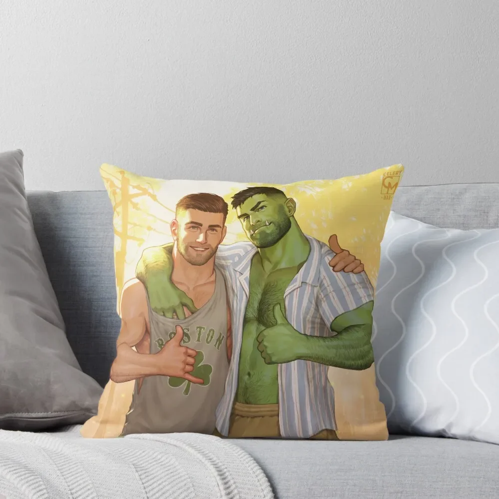 

Seamus & Tusky Throw Pillow Throw Pillow Covers Cusions Cover pillow