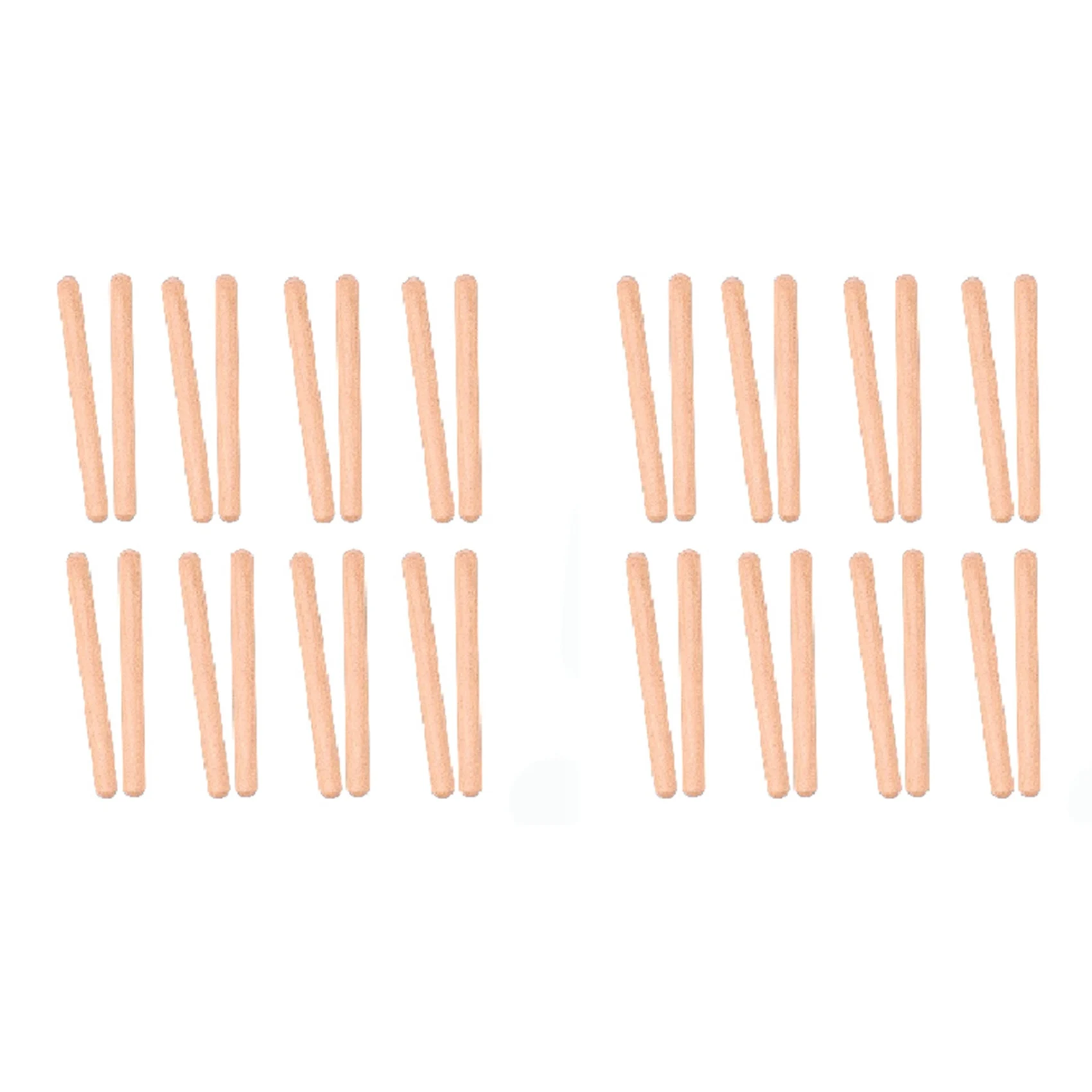 AB31-16 Pairs Classical Wood Claves Musical Percussion Instrument Hardwood Rhythm Sticks Rhythm Sticks Musical Gift