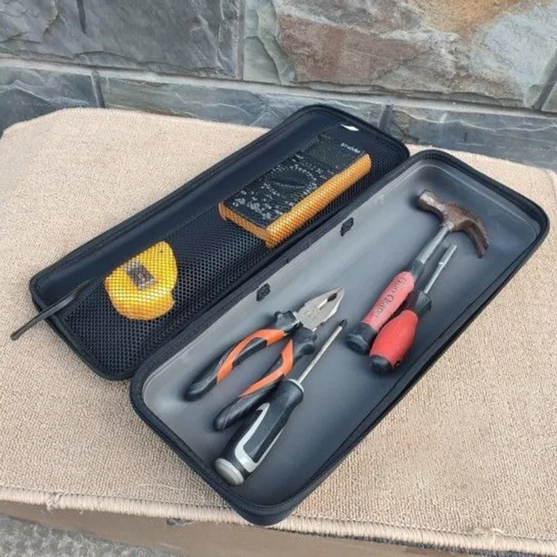 Large Tool Bag Waterproof Shockproof Storage Bags Professional Suitcase Tools Organizer Box Hard Case DIY Sponge Empty Boxes