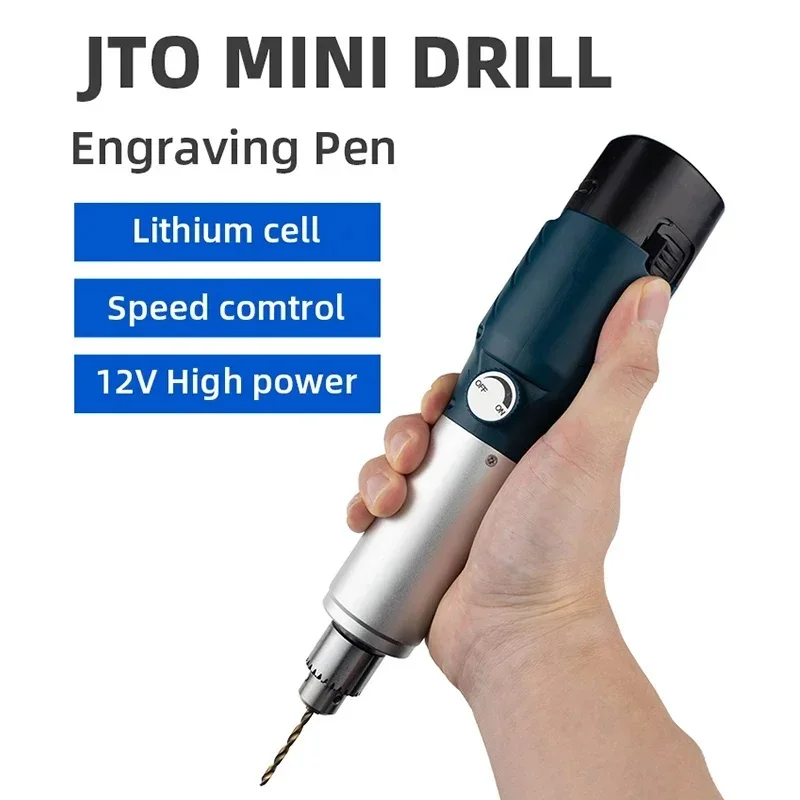 12V Cordless Drill Dremel Rotary Tools Recharge Drilling Machine Engraving Pen Electric Mini Dremel Grinder Grinding Accessories