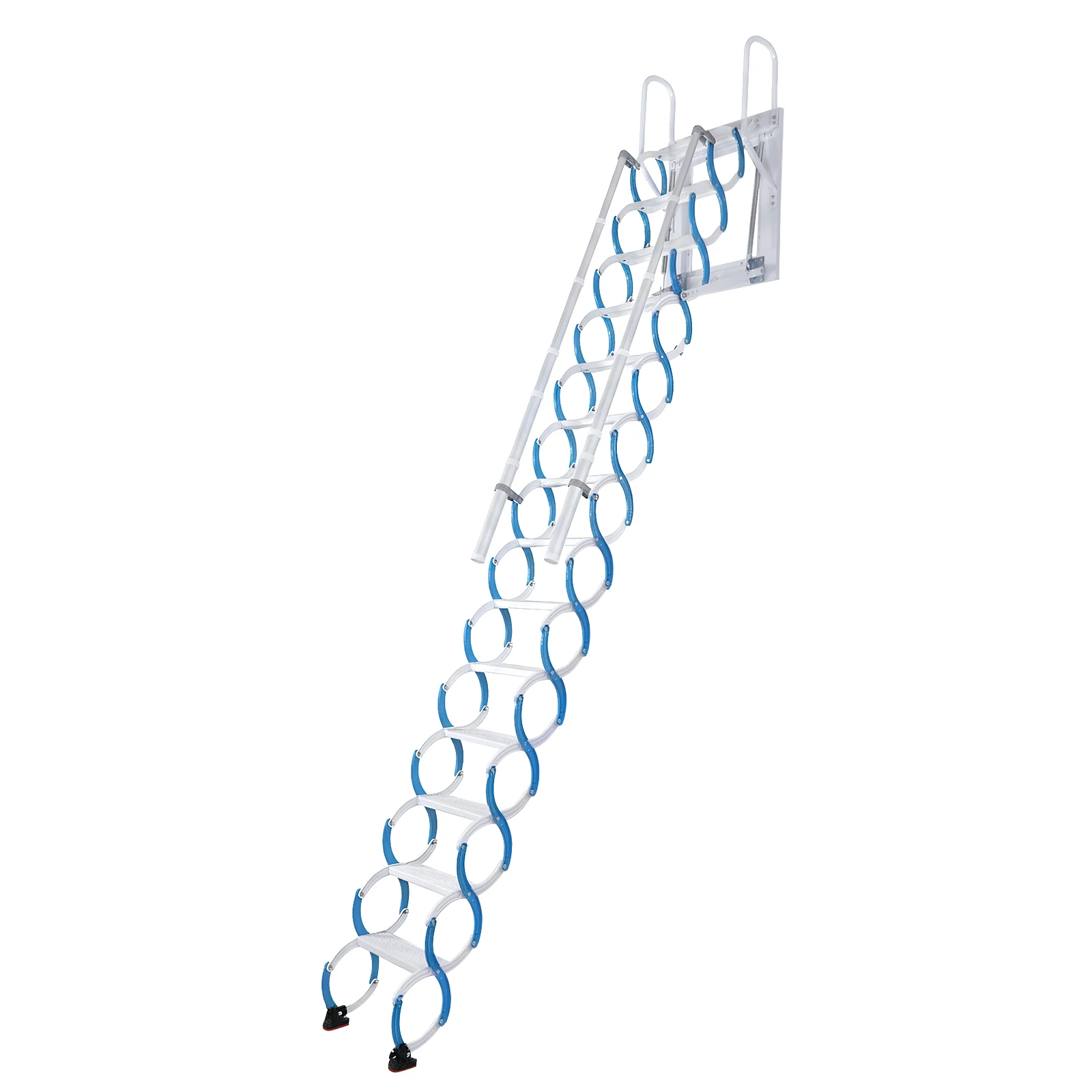 

Потолочная лестница для чердака с регулируемым углом наклона (60°) ° /65 ° /70 ° Телескопическая штанга с рукояткой для дома, для использования в помещении и на улице