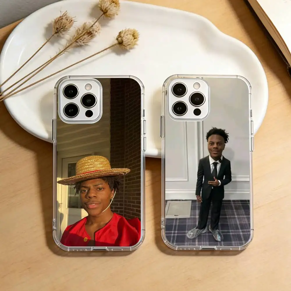 F-Funny I-IShowSpeed Y-Youtuber  Phone Case For iPhone 17 16 15 14 13 12 11 Mini Pro Max Plus Transparent Cover