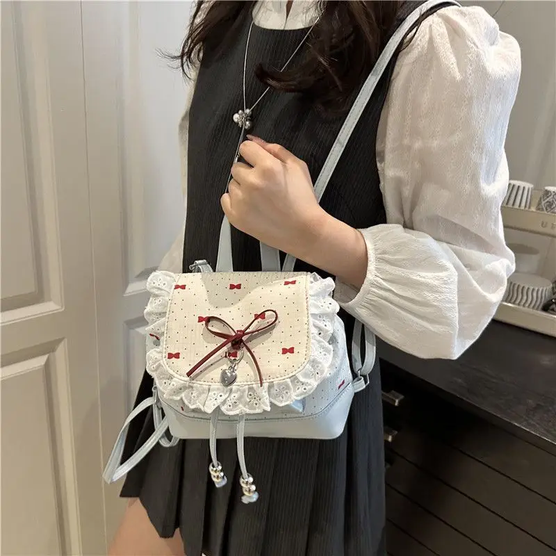 

Корейский маленький рюкзак для женщин, стильные сумки, милые рюкзаки, универсальная сумка для поездок на работу, сумка через плечо для девушек на отдых