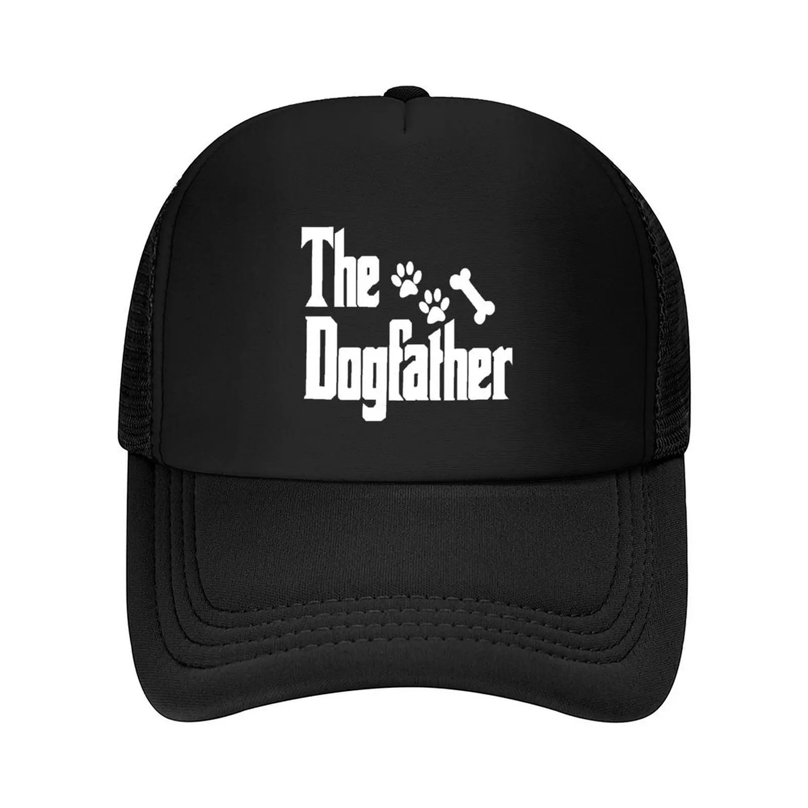 قبعة بيسبول The Dogfather الفاخرة للرجال قبعة سائق الشاحنة قبعات متوفرة لفتاة تسلق الجبال للرجال