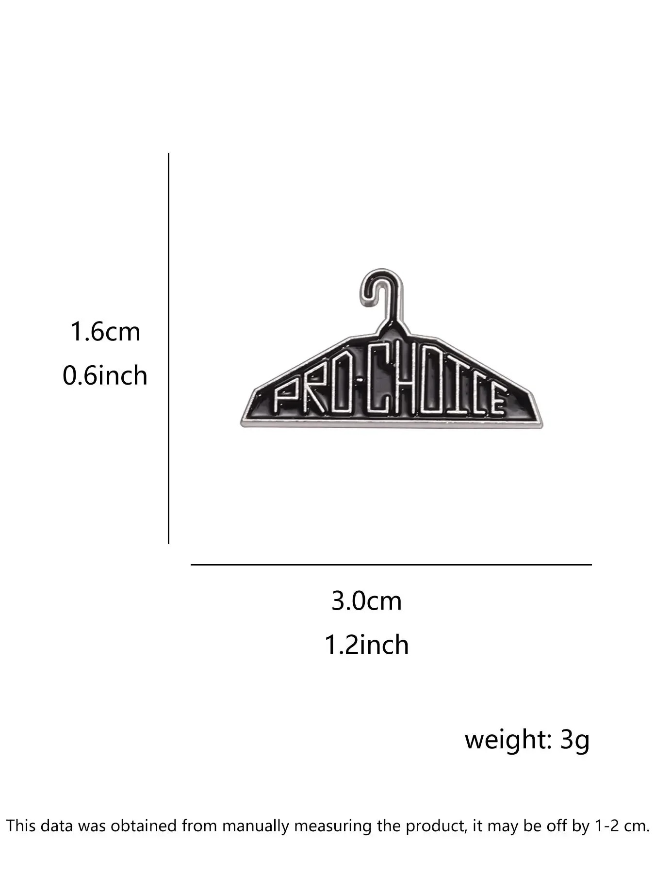 Cartoon Clothes Hanger Design Brooch Clip, Fashion Alloy Badge for Daily Clothing Decor, Trendy All-match & Exquisite Brooch for Birthday Gift, Fashion Accessory
