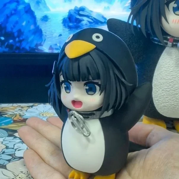 New 3D Print Gugugaga - Little Penguin Administrator Figure Birthday Gift Model Ornament Model Anime Collection Desk Display