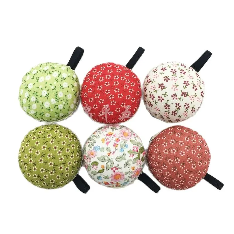 1Pc Ball Shaped DIY Craft Needle Pin Cushion Holder Sewing Kit Pincushions Sewing Pin Cushion Home Sewing Supplies