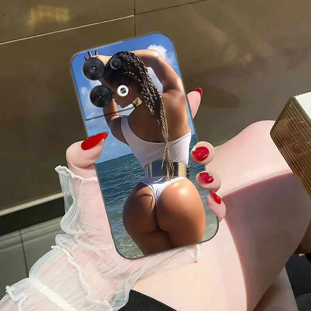 Sexy Hot Ass Bikini Mädchen Benutzerdefinierte Foto Telefon Fall Für OPPO RENO 13 13F 12 11 11F 10 8 8T 7 7Z 6 6Z 5 5F 4F 4LITE F29 Funda Fall