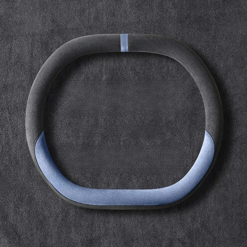 For Geely Galaxy E8/EX5 /L7 /L6 / Starray EM-i /Xingyao 8 Car Suede All Season Anti-slip Steering Wheel Cover Mod Accessories