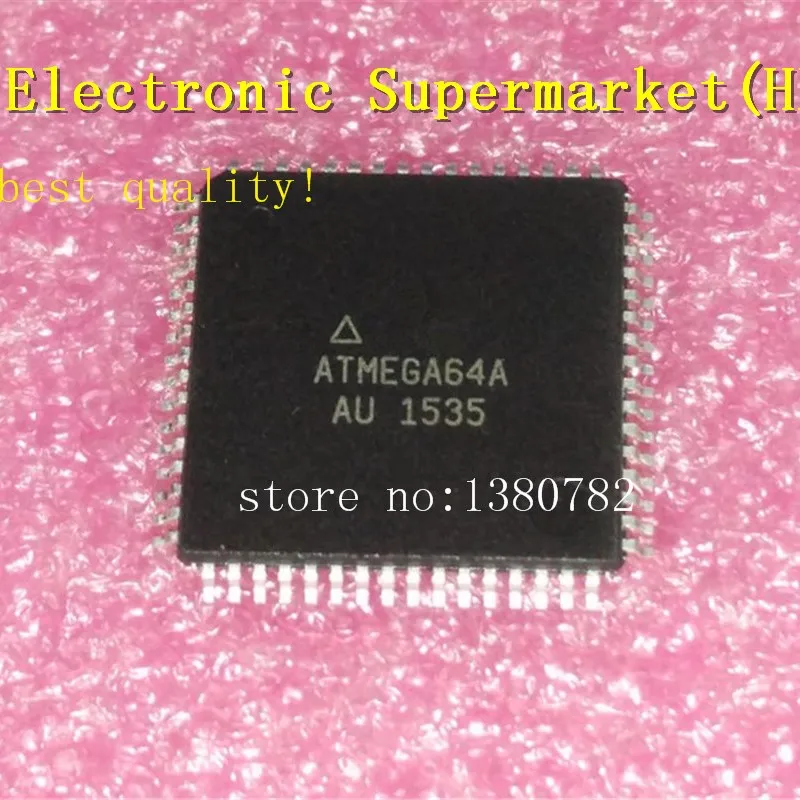 Free Shipping 10pcs-100pcs ATMEGA64A-AU ATMEGA64A ATMEGA64 TQFP-64 New original IC In stock!