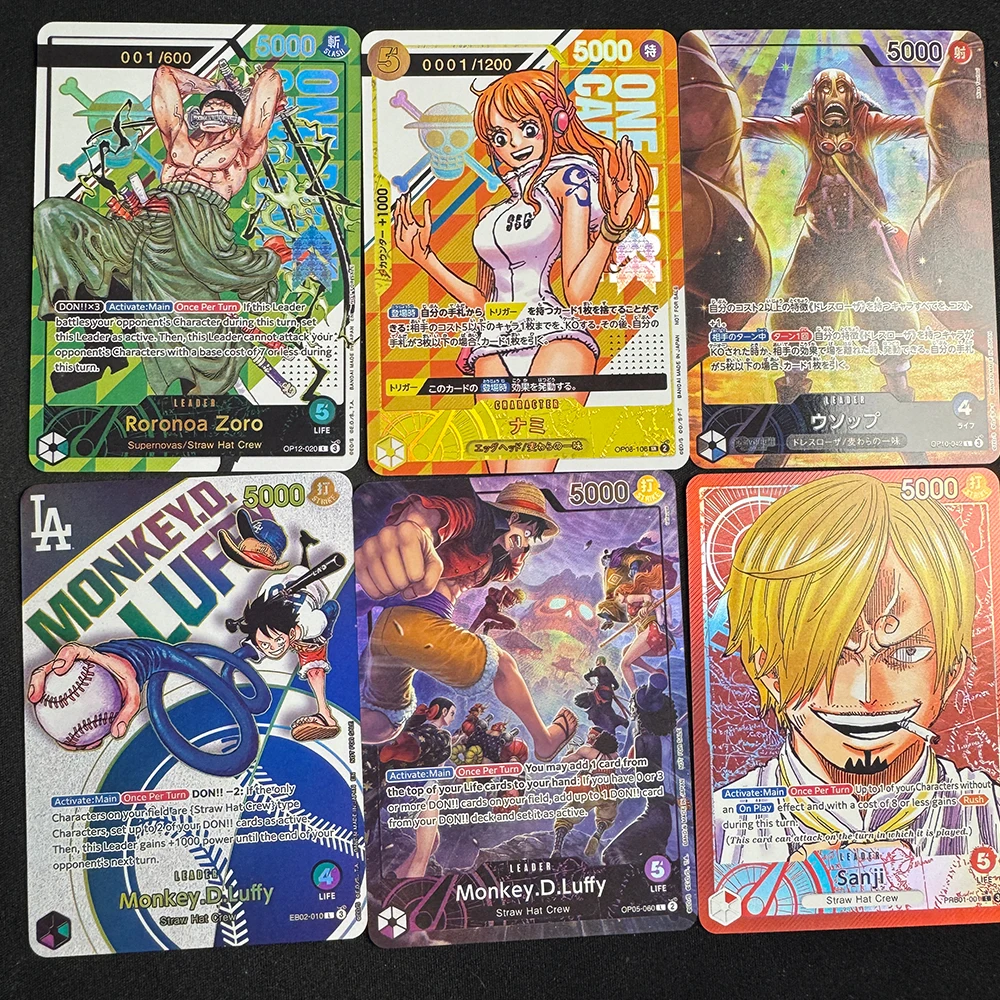 ตัวละครอนิเมะ OPCG คุซัน มังกี้ ดี ลูฟี่ ของเล่น DIY ทำเอง เนื้อสัมผัสแบบเอ็กซ์ตรีม การ์ดสะสมเกม ของขวัญคริสต์มาส ของขวัญวันเกิด