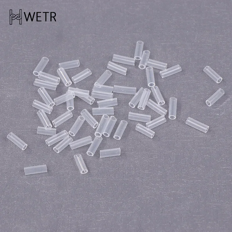 50 قطعة سلسلة من الخرز مكافحة خسر غطاء قلادة الاكريليك بطاقة سلسلة السقوط حلقة رئيسية الغطاء الواقي لمنع السقوط سلسلة من الخرز #4