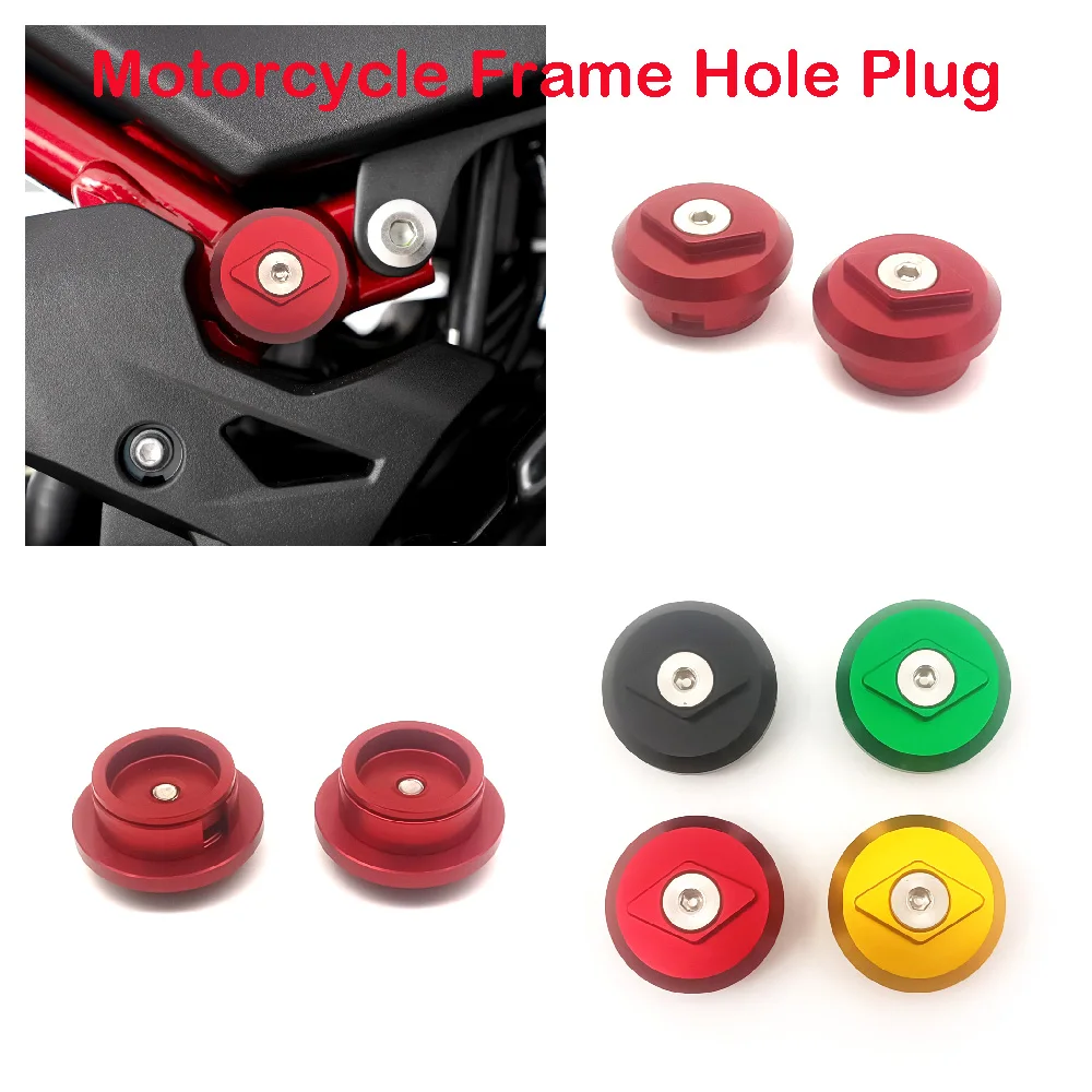 

Подходит для Kawasaki Ninja 500 SE Z500 Ninja400 ABS Z400 2024 2025 2026, заглушки для рамы мотоцикла, крышка отверстия, комплекты декоративных колпачков