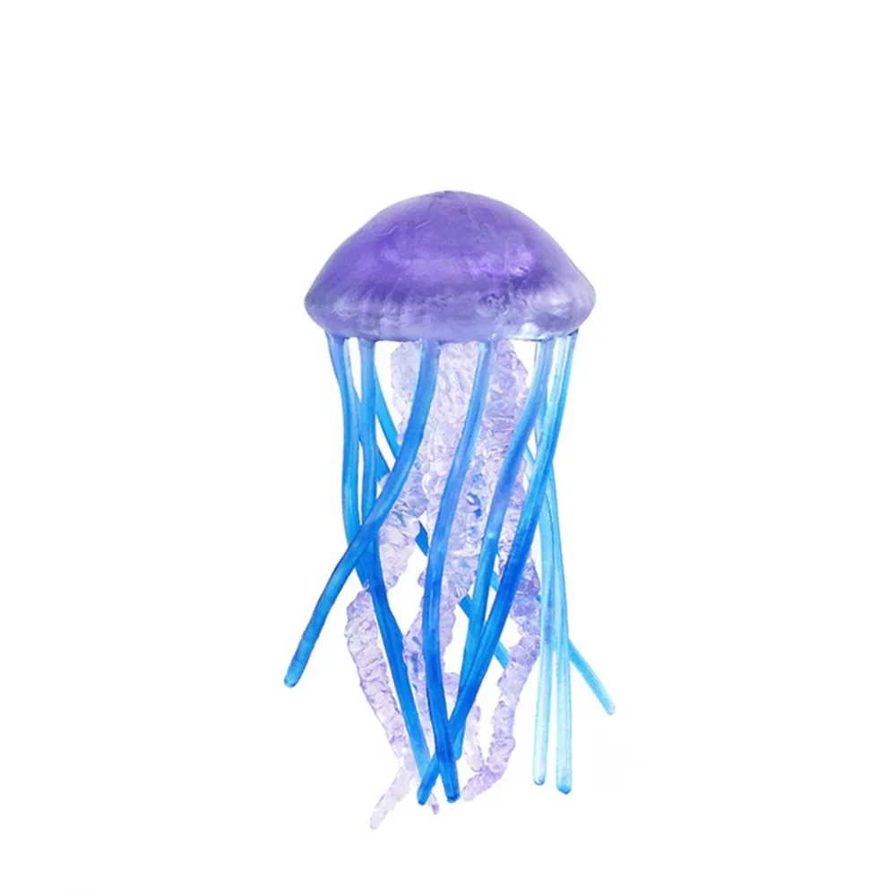 Marine Animals Ocean Animal Figurine Solid multi-colored Sea Life Model Plastic Lifelike Jellyfish Starfish Anemones Collection