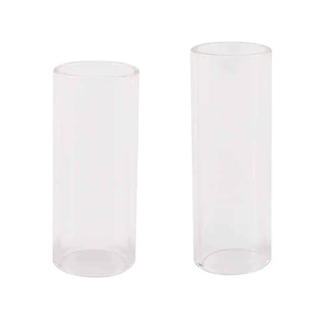 Slider Tube Transparent Glass Guitar Bass Finger Sleeve Accessories String Instruments Guitar Accessory Finger Slides