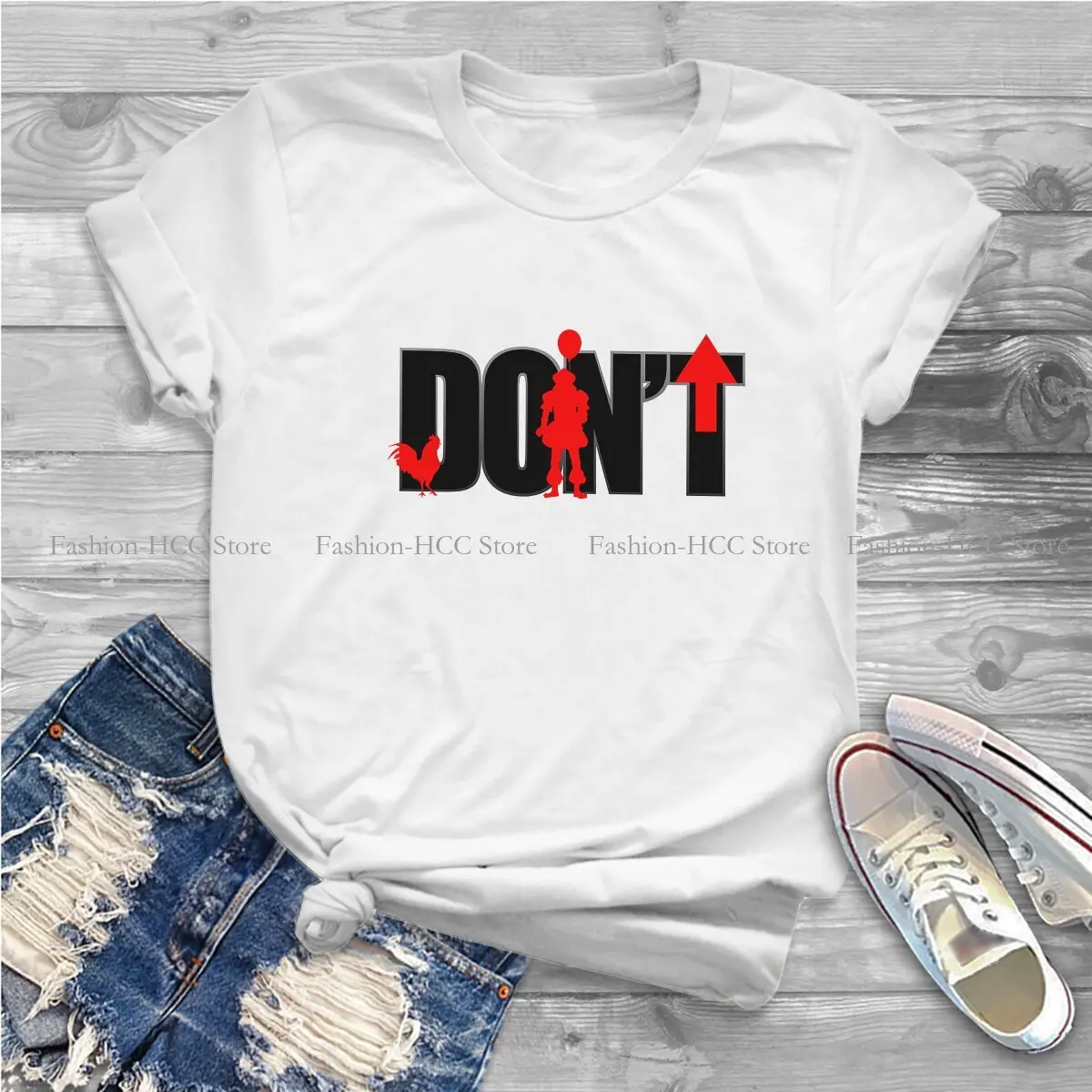 Do Not Cock It Up O Neck TShirt 007 Original T Shirt Woman's Clothes Fashion