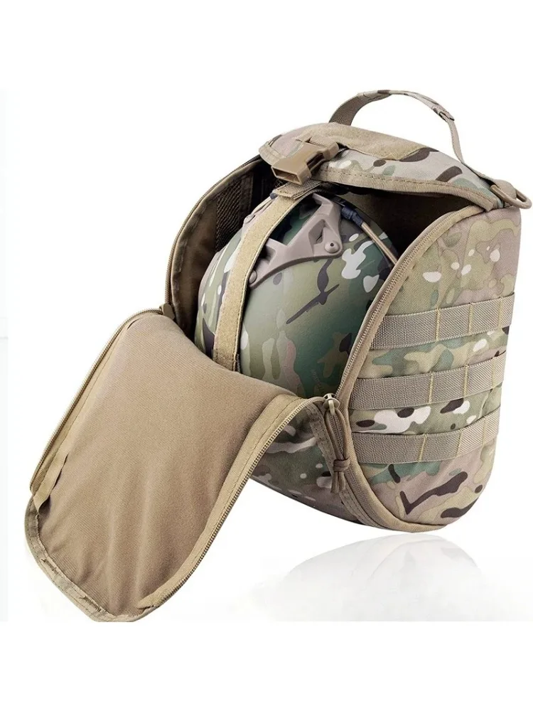 Taktische Helmtasche, Mehrzweck-Molle-Aufbewahrungstasche für Sport, Jagd, Schießen, Kampfhelme, Militärhelm