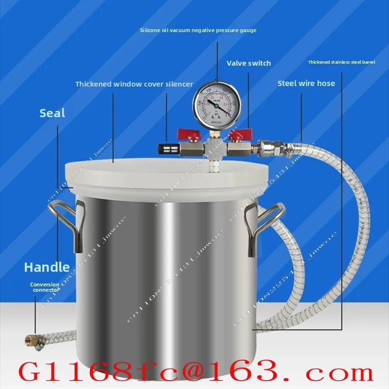 Industrial Silicone Defoaming Vacuum Pump Flipping Machine Epoxy Resin Experimental Equipment
