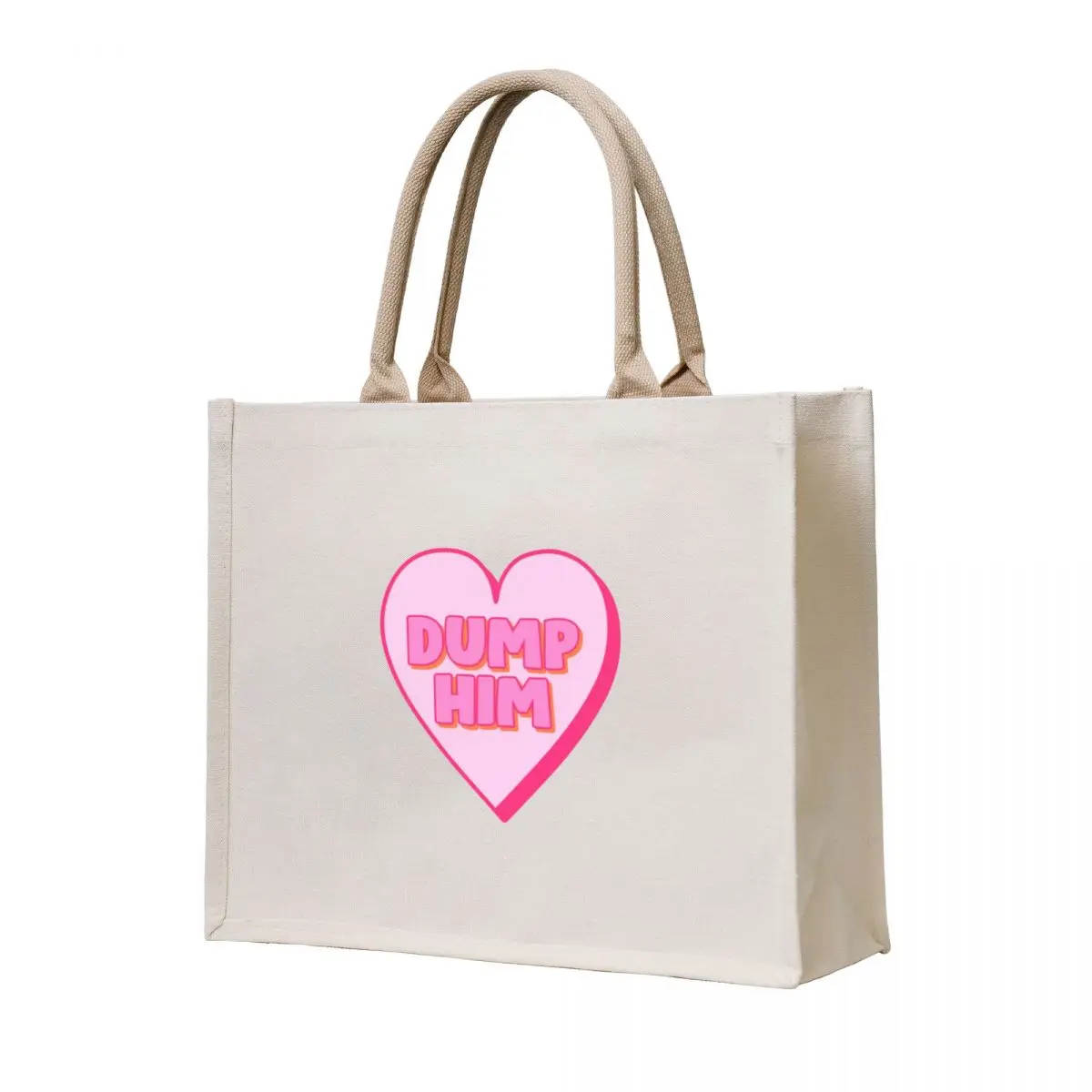 

Dump him by gabyiscool Tote Bag cloth bag woman shopper bags for women free delivery bags Shopper handbag