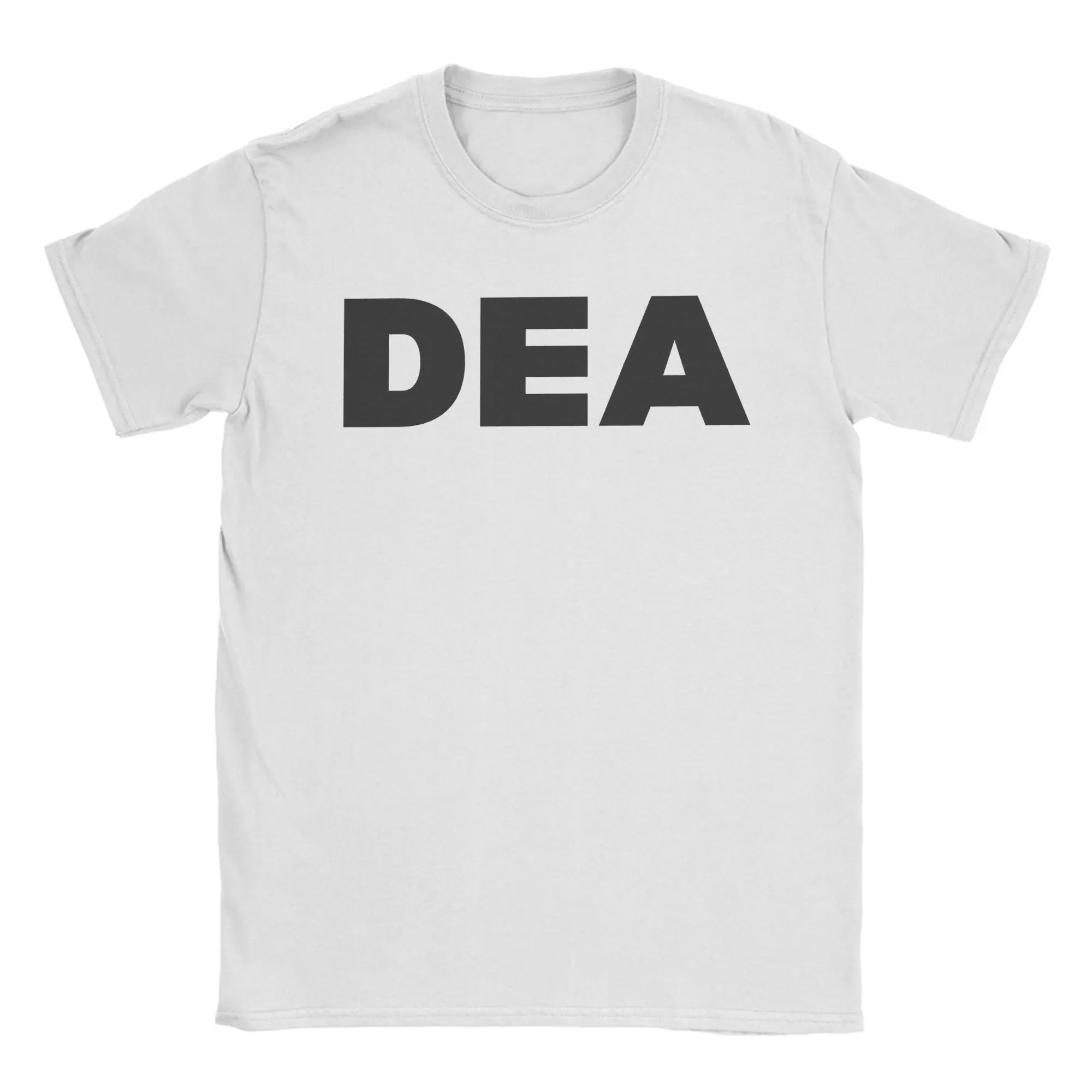Men Women DEA Logo US Special Agent Federals Interdiction Agency T Shirts  Cotton Tops Awesome Crewneck Tees Plus Size T-Shirts
