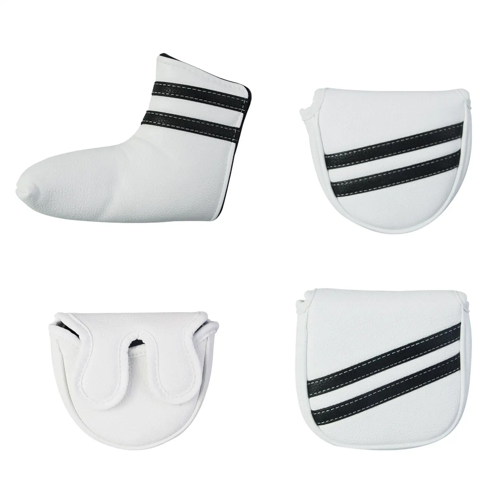 

Защитный чехол для клюшки для гольфа, магнитный, легкий, из искусственной кожи, внешний, водонепроницаемый, с плюшевой подкладкой