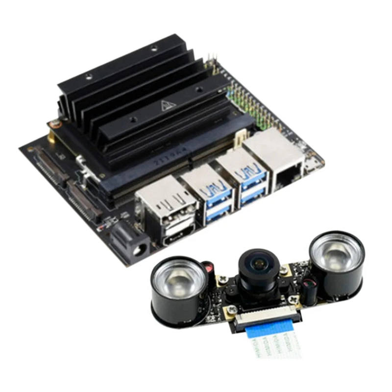 For Jetson Nano 4GB Developer AI Artificial Intelligence Development Board DIY Infrared Night Vision 160° 8MP Camera