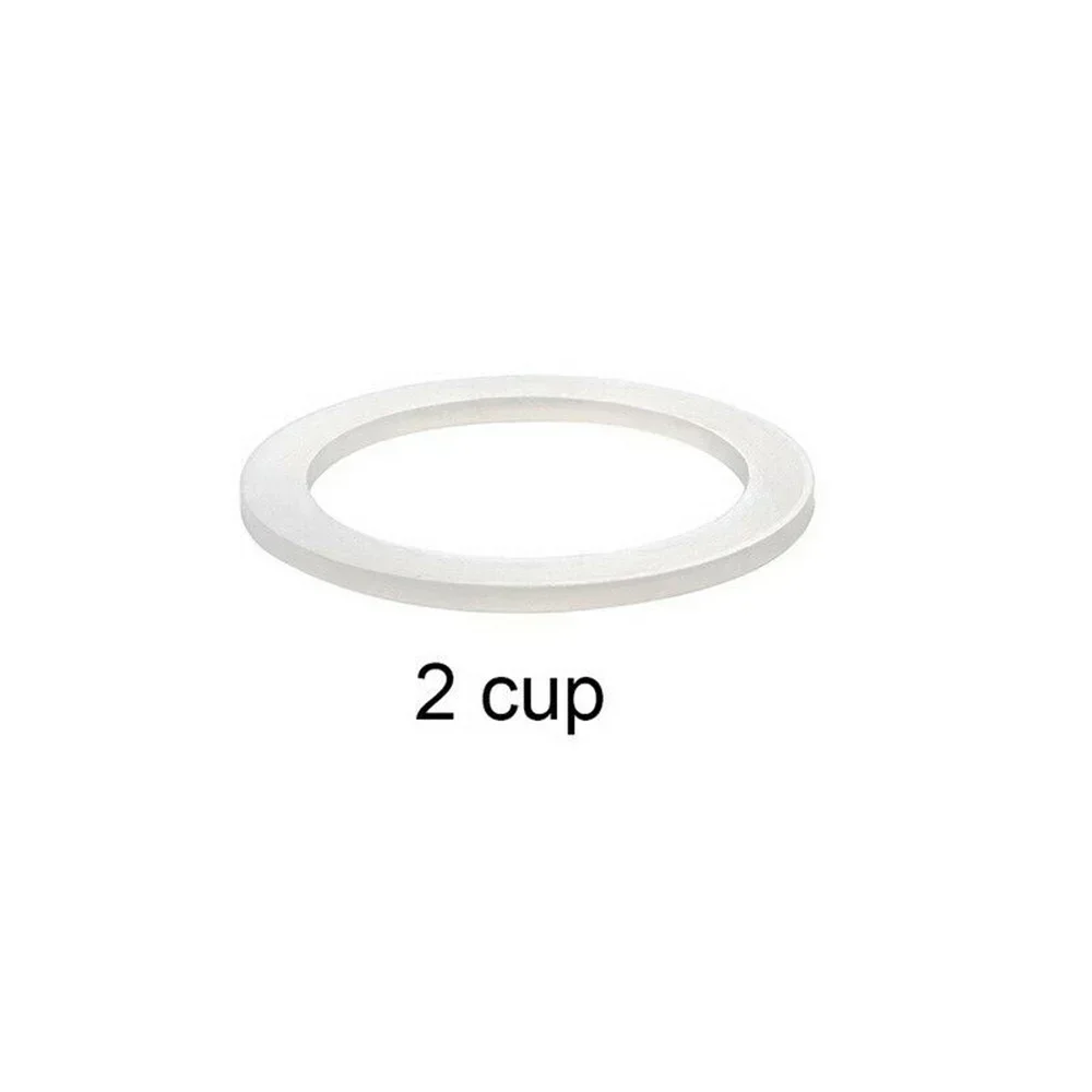 Home Moka Express Seal Replacement 1/2/3/6/9/12 Cup 39/42/50/54/63/73mm Coffee Pot Accessories Moka Pot Silicone Flexible