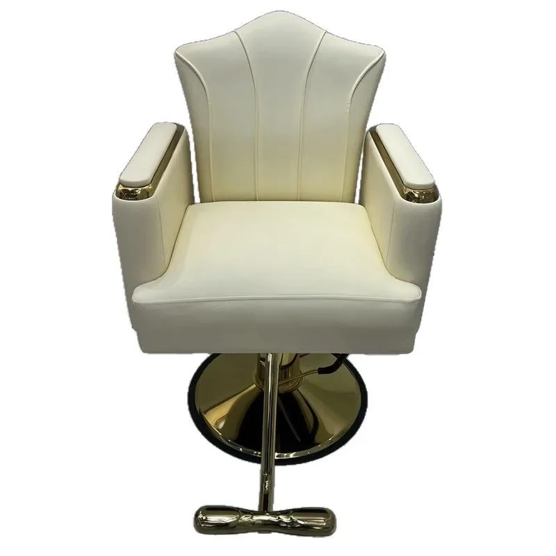 

The new hair salon chair is dedicated to high-end hair salons, which can be lifted and rotated, and can be put down to cut hair.