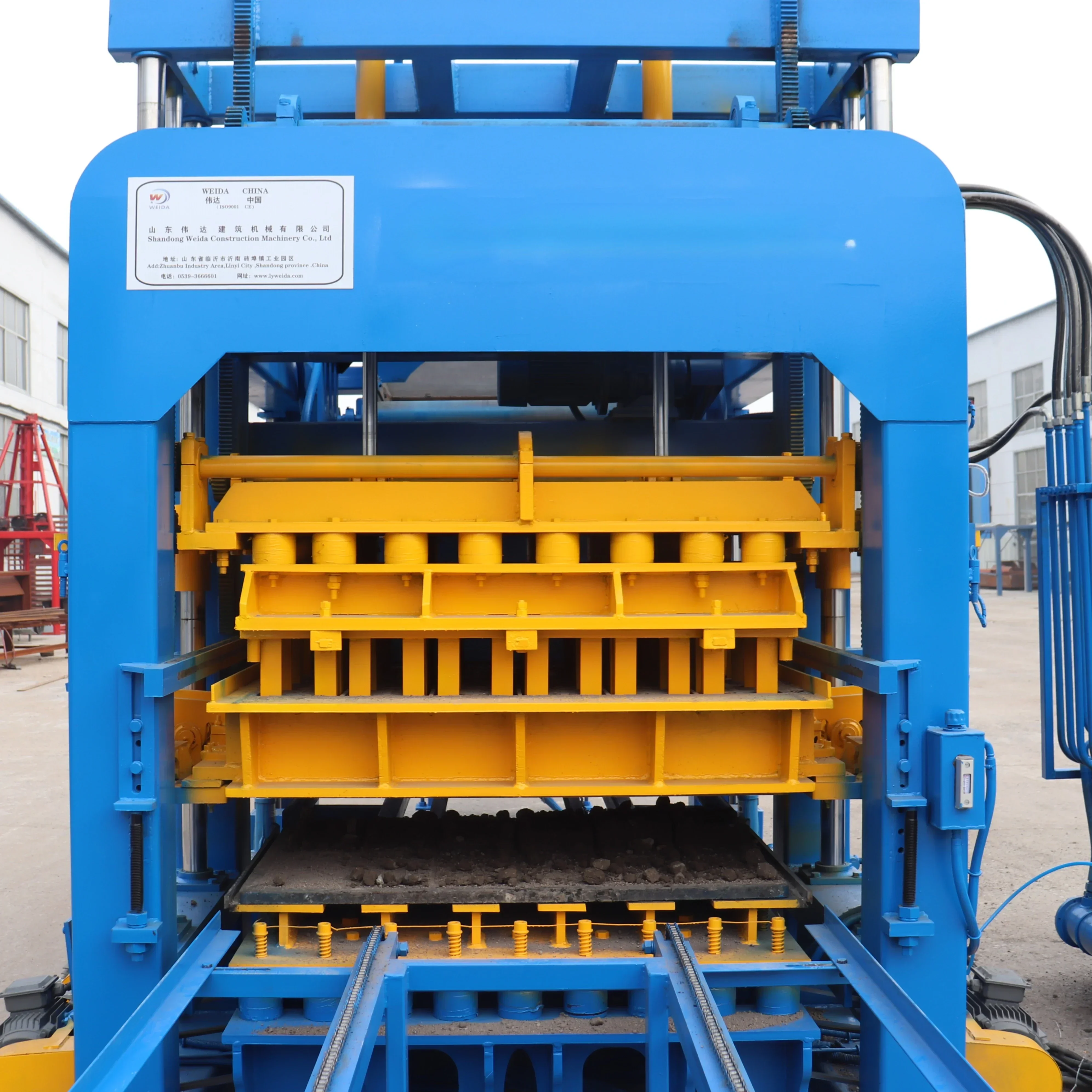 آلة تصنيع بلوك الخرسانة هندوراس الأوتوماتيكية YG #6