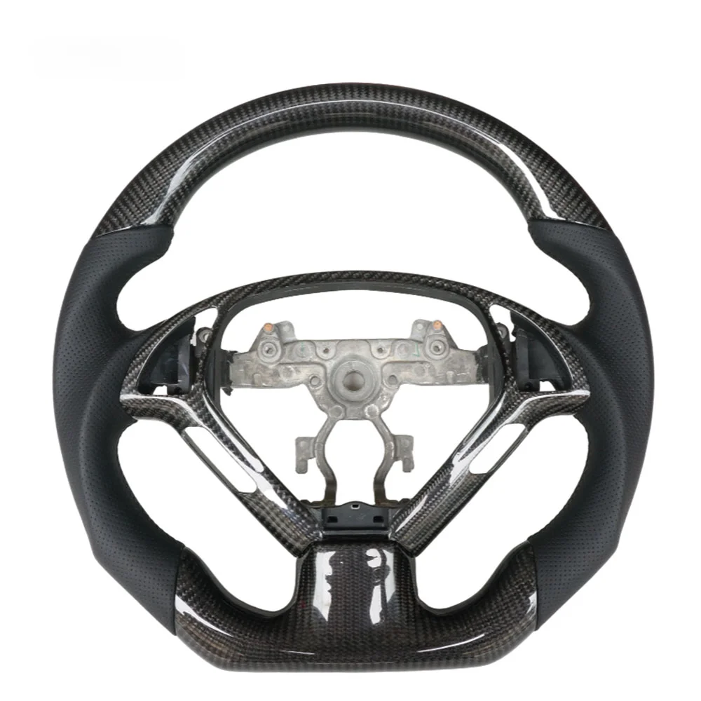 

YTcarbon Cut Carbon Fiber Steering Wheel for Infiniti G37 G37S Coupe Racing Car Steering Wheel Trim