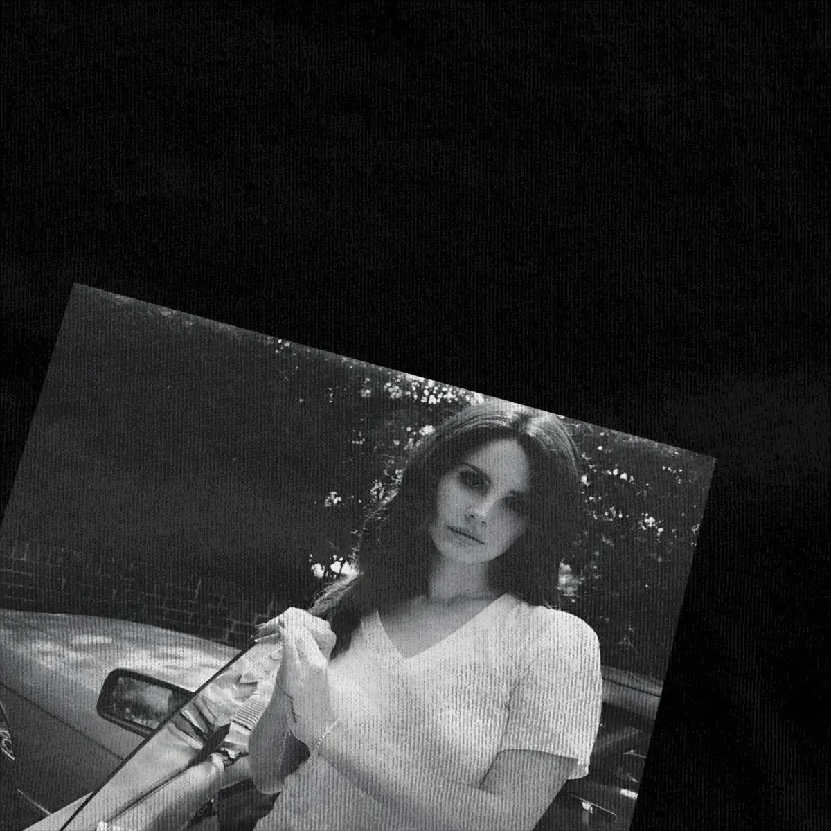 Lana Del Rey T-Shirt Ultraviolence Music Poster Trendy Cool T Shirts Short Sleeve Awesome Tshirt 100% Cotton Round Neck Top Tees