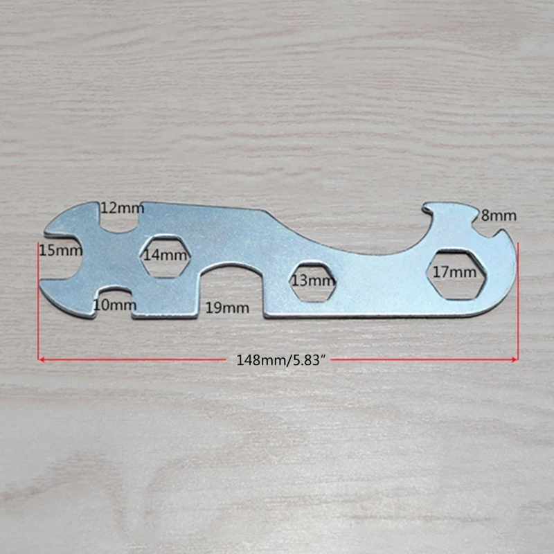 Многофункциональный велосипедный ключ с несколькими отверстиями, инструмент для ремонта горного велосипеда, широкое применение