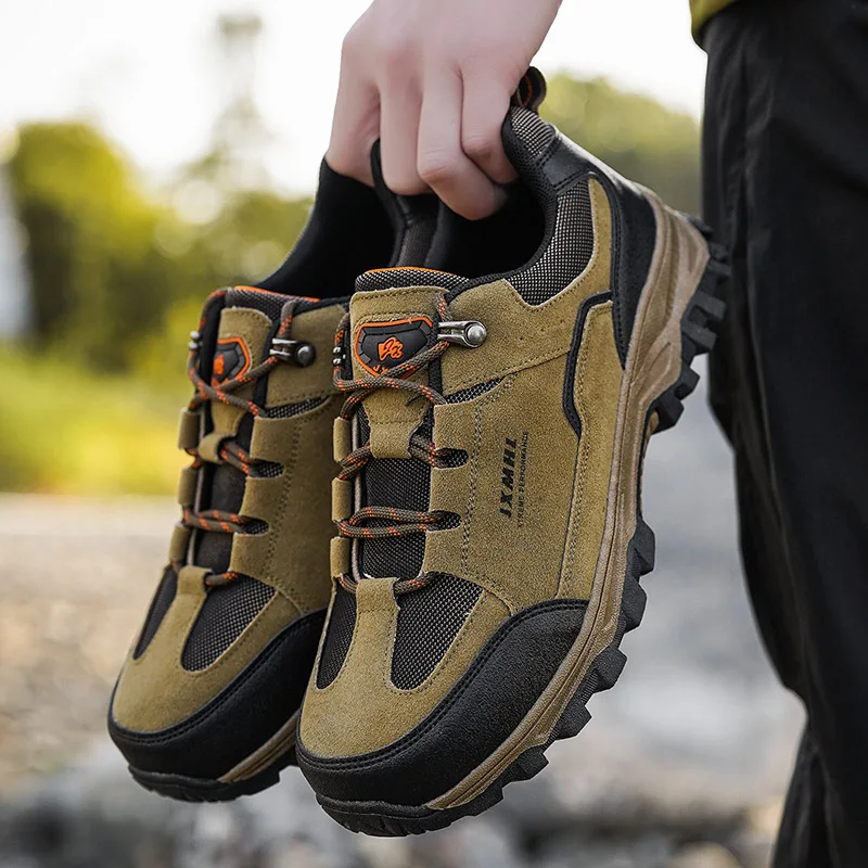 

Hiking Shoes Men Casual Sneakers Women Lace-up Fashion Sports Shoes Outdoor Low-top Comfortable Breathable Non-slip Sport Men