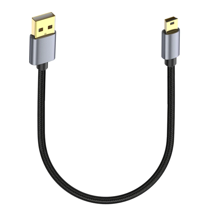 10 м, 5 м, 3 м, 1,8 м, 0,3 м, мини-USB-кабель USB-кабель для быстрой зарядки данных, шнур для MP3, MP4-плеер, автомобильный видеорегистратор, GPS, цифровая камера, HDD