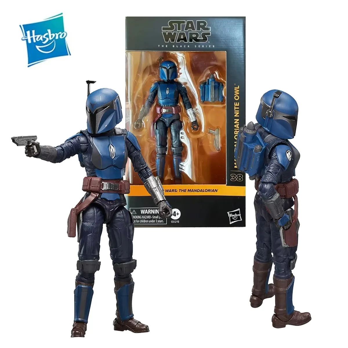 

【in stock】Hasbro Star Wars The Black Series Mandalorian Nite Owl 6 Inches Original Action Figure Model Toy Gift Collection