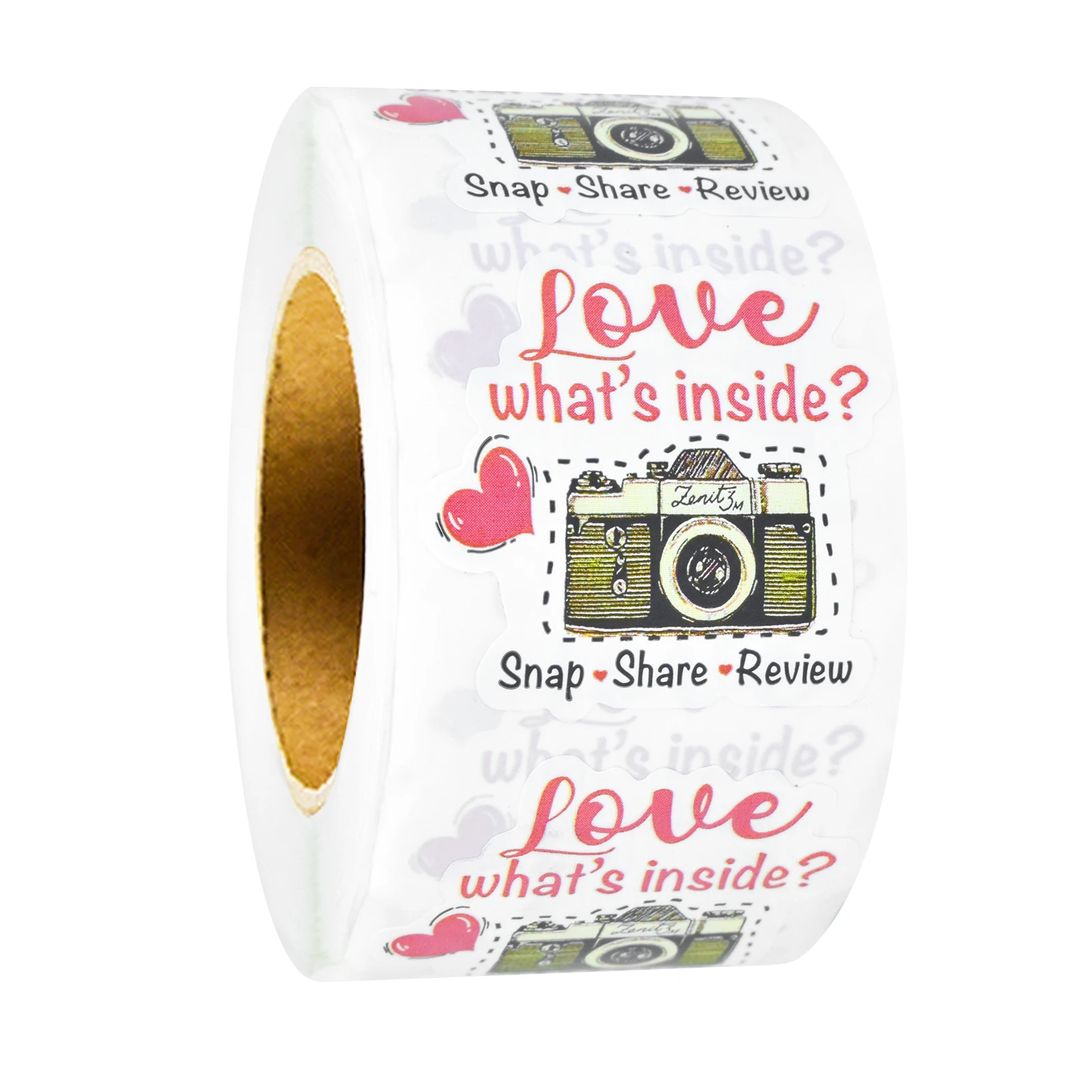 

500Pcs 1.5In/3.8Cm Photo Sharing Cute Style Heart Stickers Social Software Sharing Labels Photo Stickers, Handmade Stickers, Social Stickers, Envelope Stickers, Gift Bag Packaging Stickers